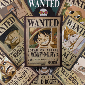 One Piece "Gezocht" Poster