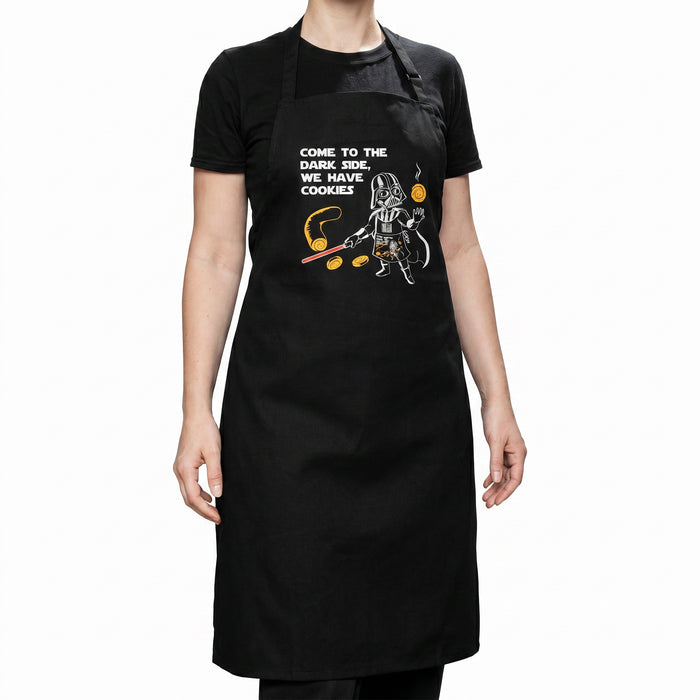 Delantal de Cocina y Parrilla "Come to the Dark Side"