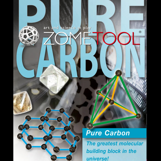 Zometool Pure Carbon Molekulebouwset