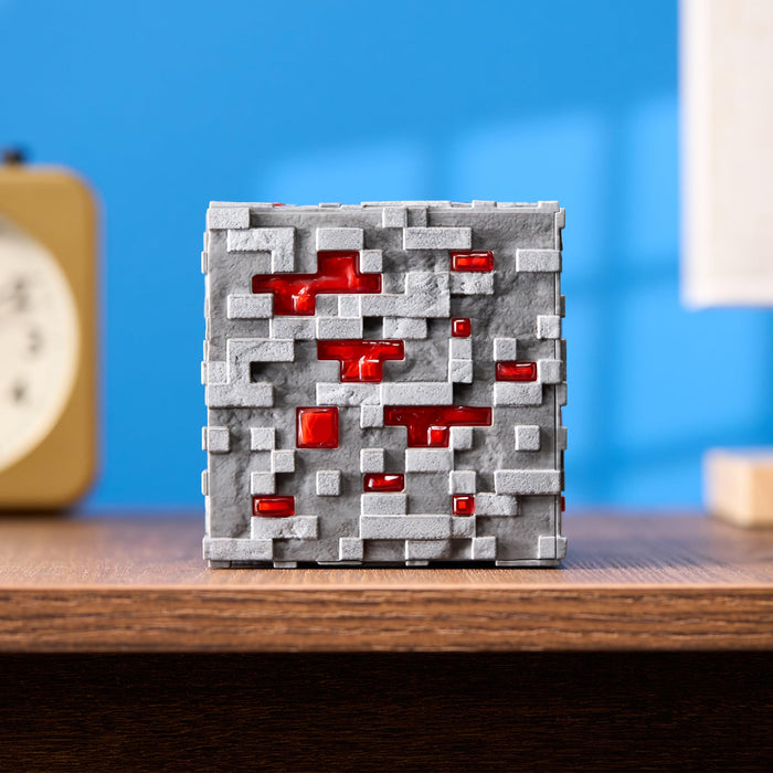 Minecraft Lámpara de mineral de piedra roja