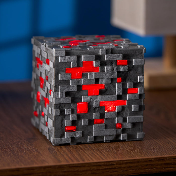 Minecraft Lámpara de mineral de piedra roja