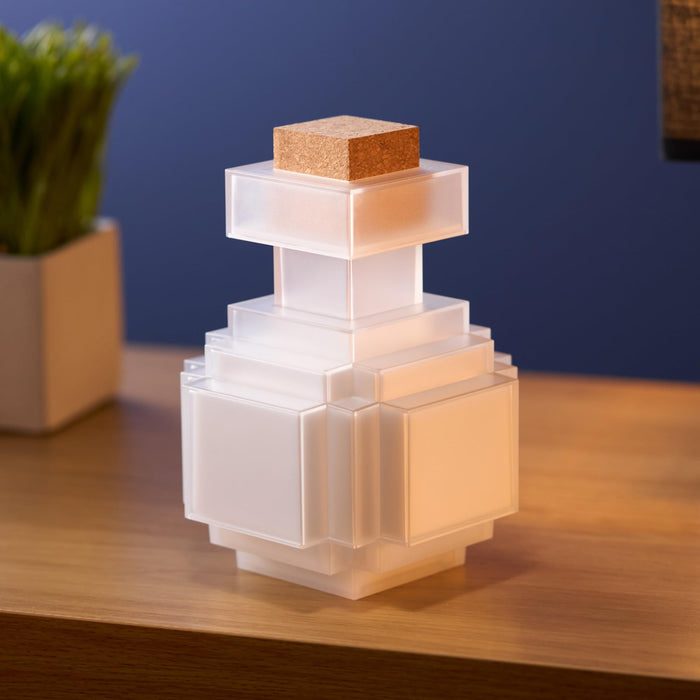 Minecraft Potion Bottle Color Changing Lamp