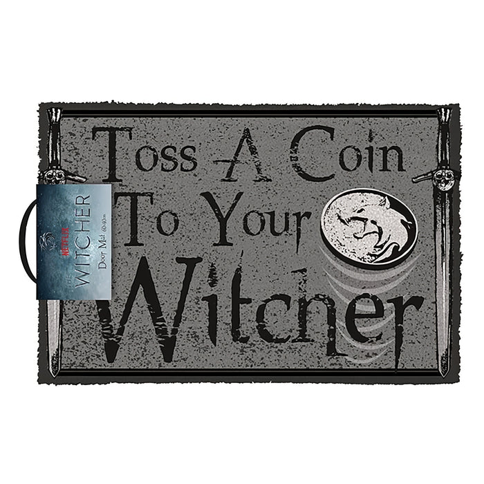 The Witcher Fußmatte Toss a Coin to Your Witcher