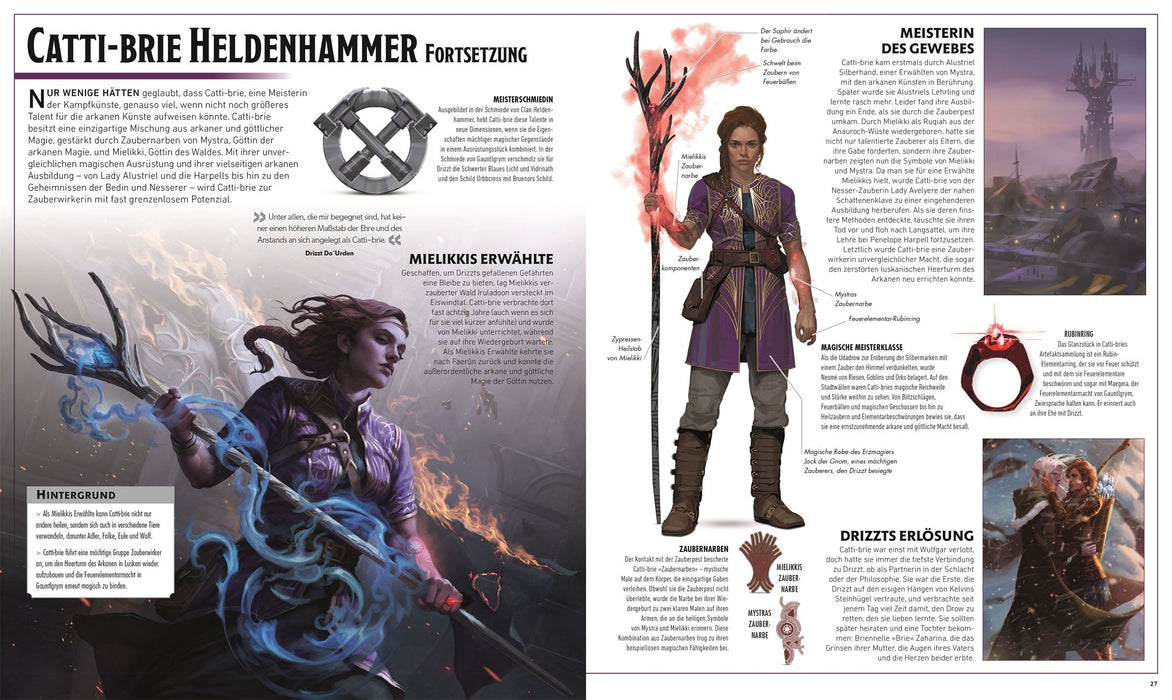 Dungeons & Dragons Die Legende von Drizzt, die illustrierte Enzyklopädie