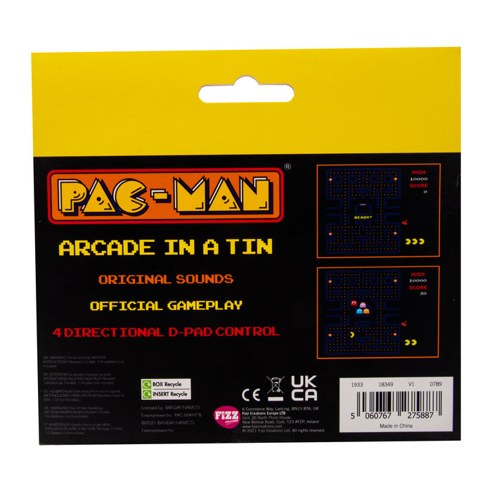Pac Man Arcade de la lata