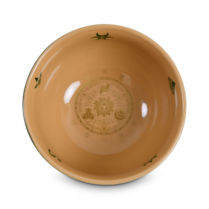 Cuenco de ramen The Legend of Zelda vista superior