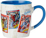 Marvel Retro Geschenkset mit Becher und Untersetzer