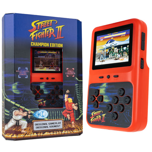 Street Fighter II Handheld - Consola Portátil Retro Oficialmente Licenciada