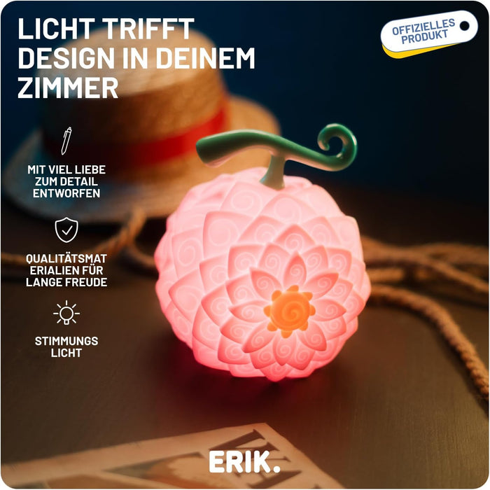 One Piece Flower-Flower Fruit Lamp by Nico Robin side view