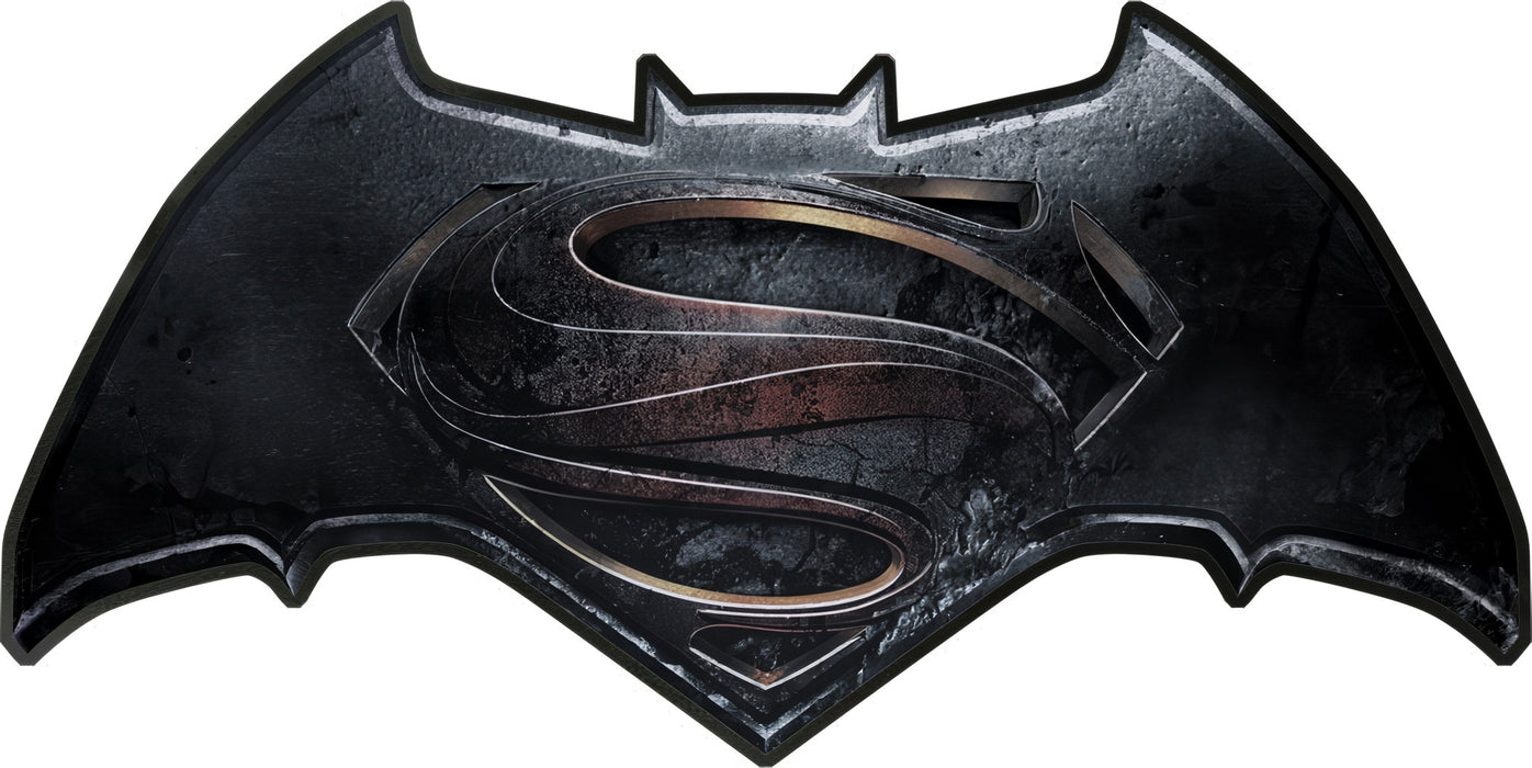 Batman v Superman Kissen in Logo-Form