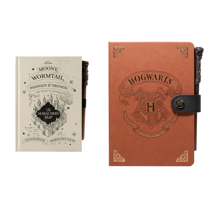 Harry Potter Premium Notitieboek met Toverstokpen: alle uitvoeringen