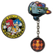 Sonic Ansteck-Pin aus Metall: alle Varianten
