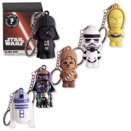 Star Wars 3D-sleutelhanger blind box met verrassingsfiguur