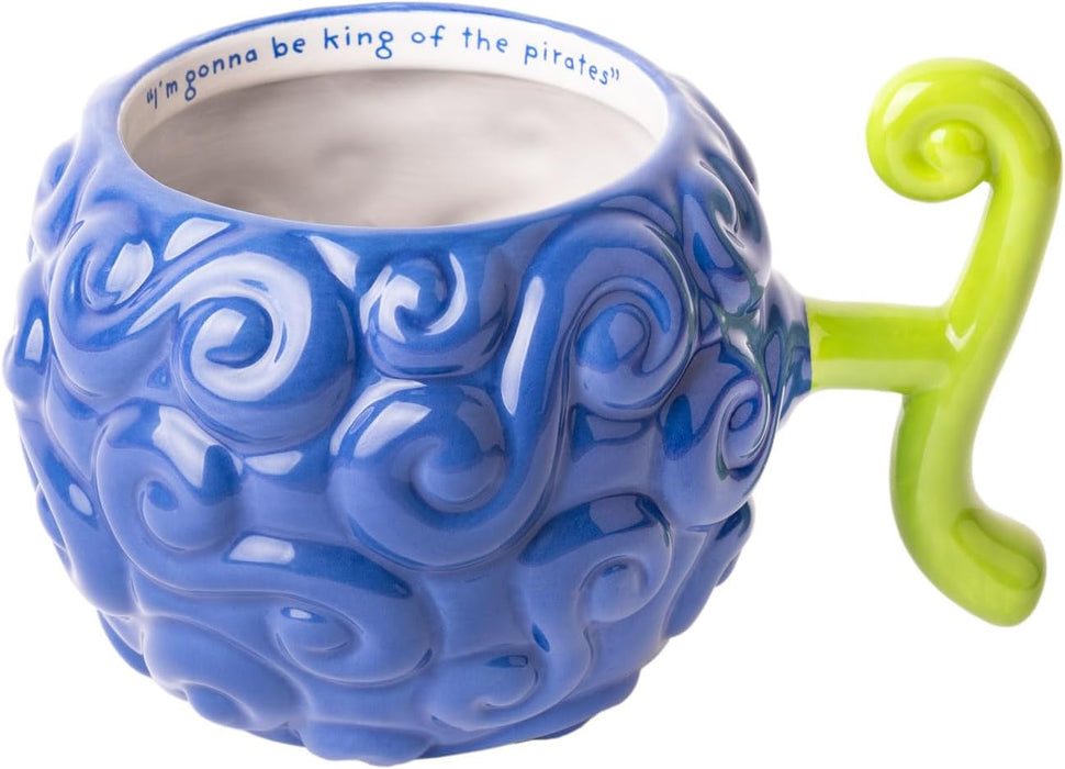 Taza 3D One Piece Fruta Gum-Gum producto completo