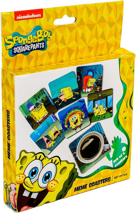 Sous-verres SpongeBob avec dos en liège