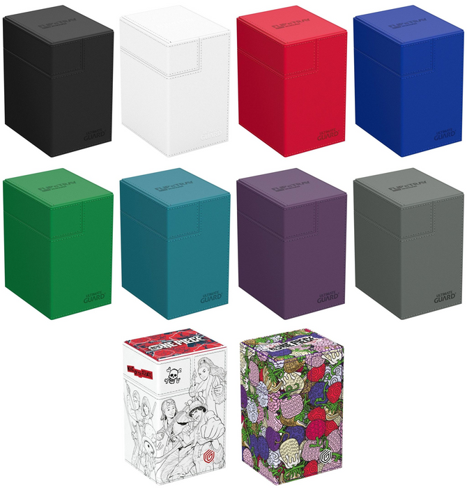 Porta mazzo Ultimate Guard Flip'n'Tray Xenoskin con scomparto per dadi: tutte le varianti