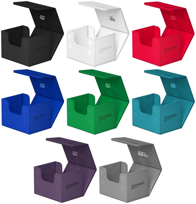Caja de mazo Ultimate Guard Sidewinder 100+ Xenoskin, color liso: todas las variantes