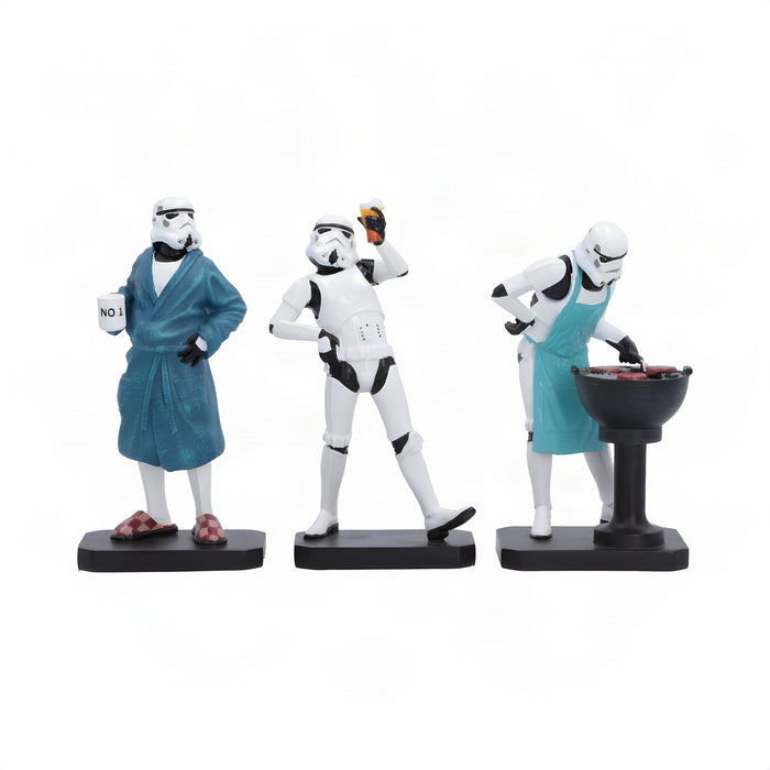 Original Stormtrooper Living for the Weekend 10.5cm Figure Set 3-Pack