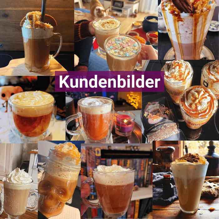 Butterscotch Brew ijsthee met slagroom