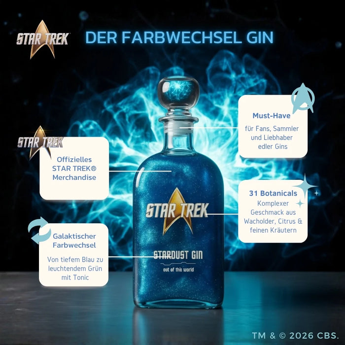 Star Trek Stardust Gin Collectors Edition