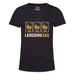 Laughing Gas - Front view Girlie Black