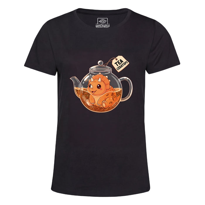 Tea-Ceratops - Vista principale Girlie Nero
