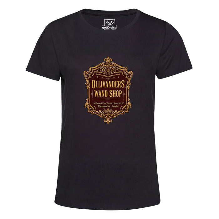 Ollivanders Wand Shop - Vista principal Girlie Negro