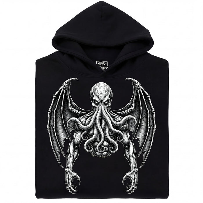 Cthulhu - Le Grand Ancien - Vue principale Hoodie Noir