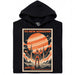 To New Horizons - Hoofdweergave Hoodie Zwart