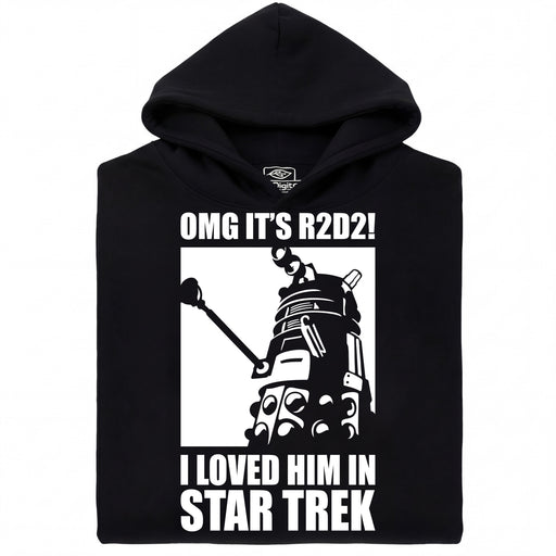 OMG! De Droid die je zoekt! - Hoofdaanzicht Hoodie Zwart