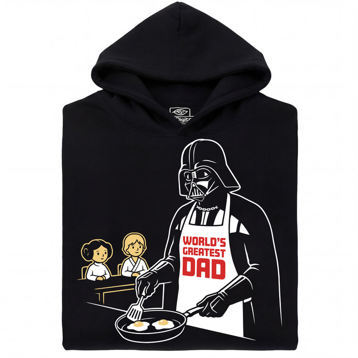 World's Greatest Dad - Main view Hoodie Black