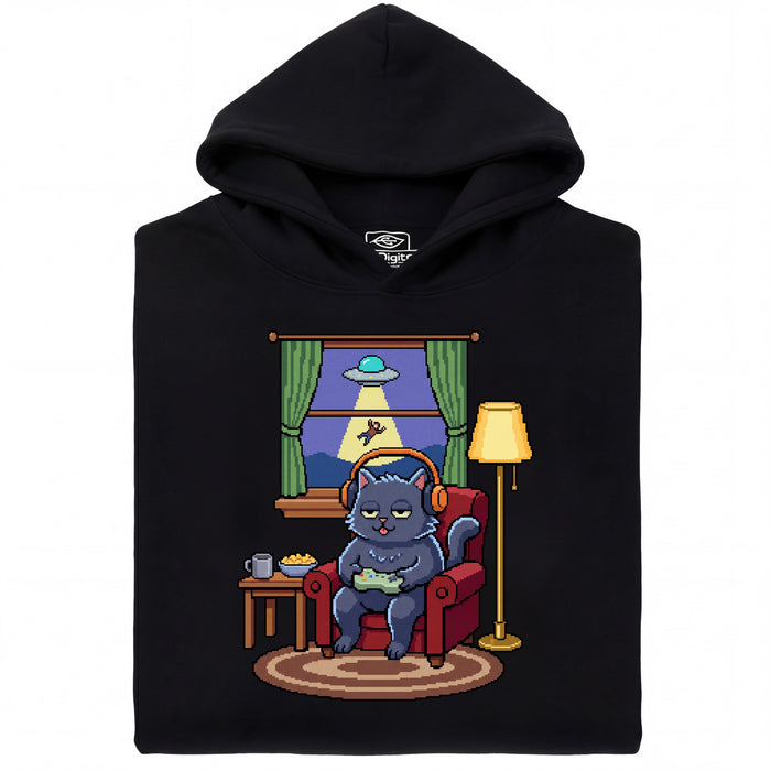 Do Not Disturb - Hoofdaanzicht Hoodie Zwart