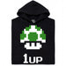 Shroom UP - Vooraanzicht Hoodie Zwart