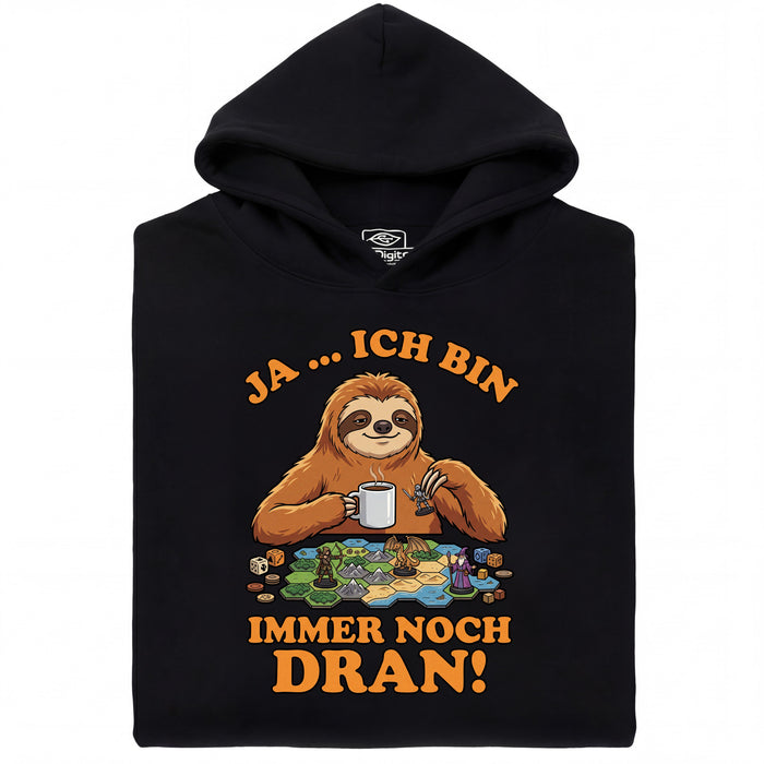 Ja … ik ben nog steeds aan de beurt! - Hoofdweergave Hoodie Zwart