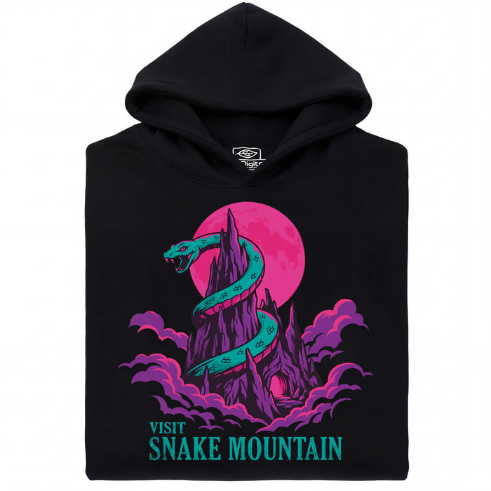 Visit Snake Mountain - Main view Hoodie Black