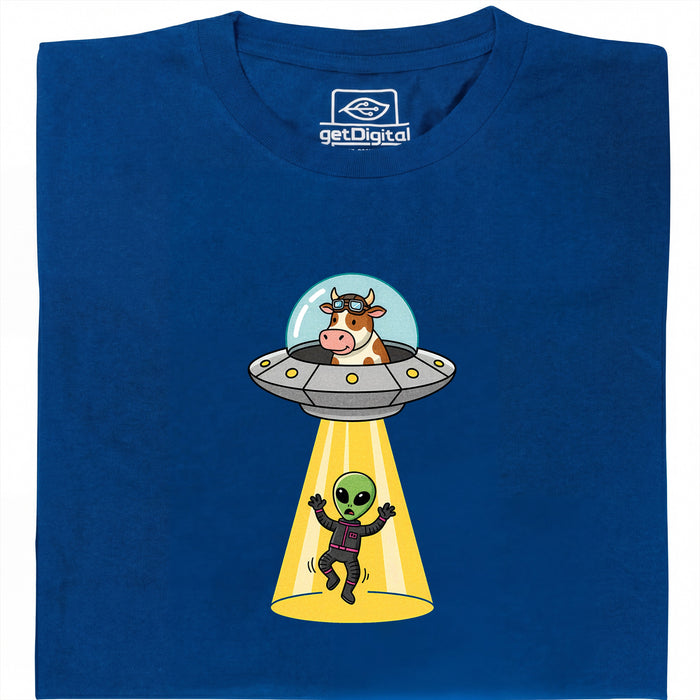 Revenge of the Cow - Main View T-Shirt Blue