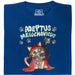 Adeptus Meowchanicus - Vue de face T-Shirt Bleu