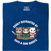 Cats &amp; Sidequests - Main view T-Shirt Blue