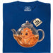 Tea-Ceratops - Vista principale T-Shirt Blu