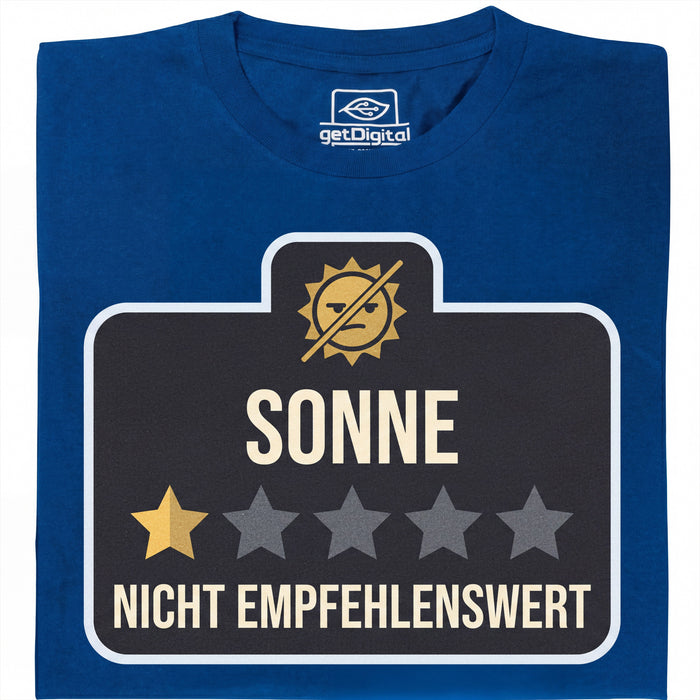 Sole - Non Consigliato - Vista Principale T-Shirt Blu
