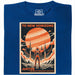 To New Horizons - Hoofdweergave T-shirt Blauw
