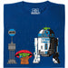 My Neighbour R2D2 - Vista principal Camiseta Azul