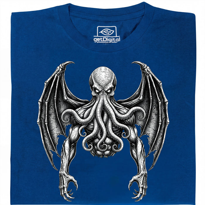 Cthulhu - Le Grand Ancien - Vue principale T-shirt Bleu