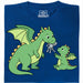 Dragon Parenting - Main view T-Shirt Blue