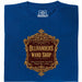 Ollivanders Wand Shop - Vista principal Camiseta Azul