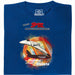 P.M. Magazine 3/1984 Avión como Cohete - Vista principal Camiseta Azul