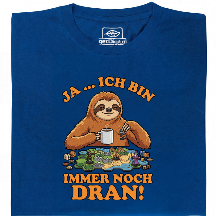 Ja … ik ben nog steeds aan de beurt! - Hoofdweergave T-Shirt Blauw