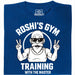 Training with the Master  - Vue principale T-shirt Bleu