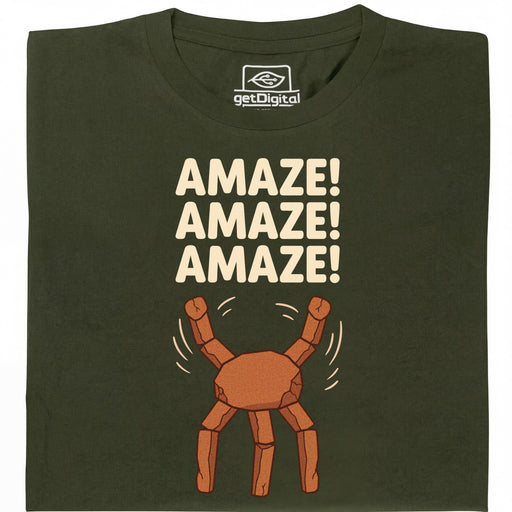 Amaze Amaze Amaze - Hauptansicht T-Shirt Dunkelgrün