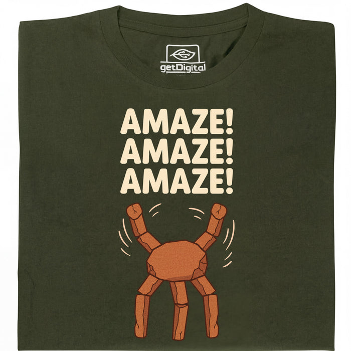 Amaze Amaze Amaze - Main view T-Shirt Dark Green